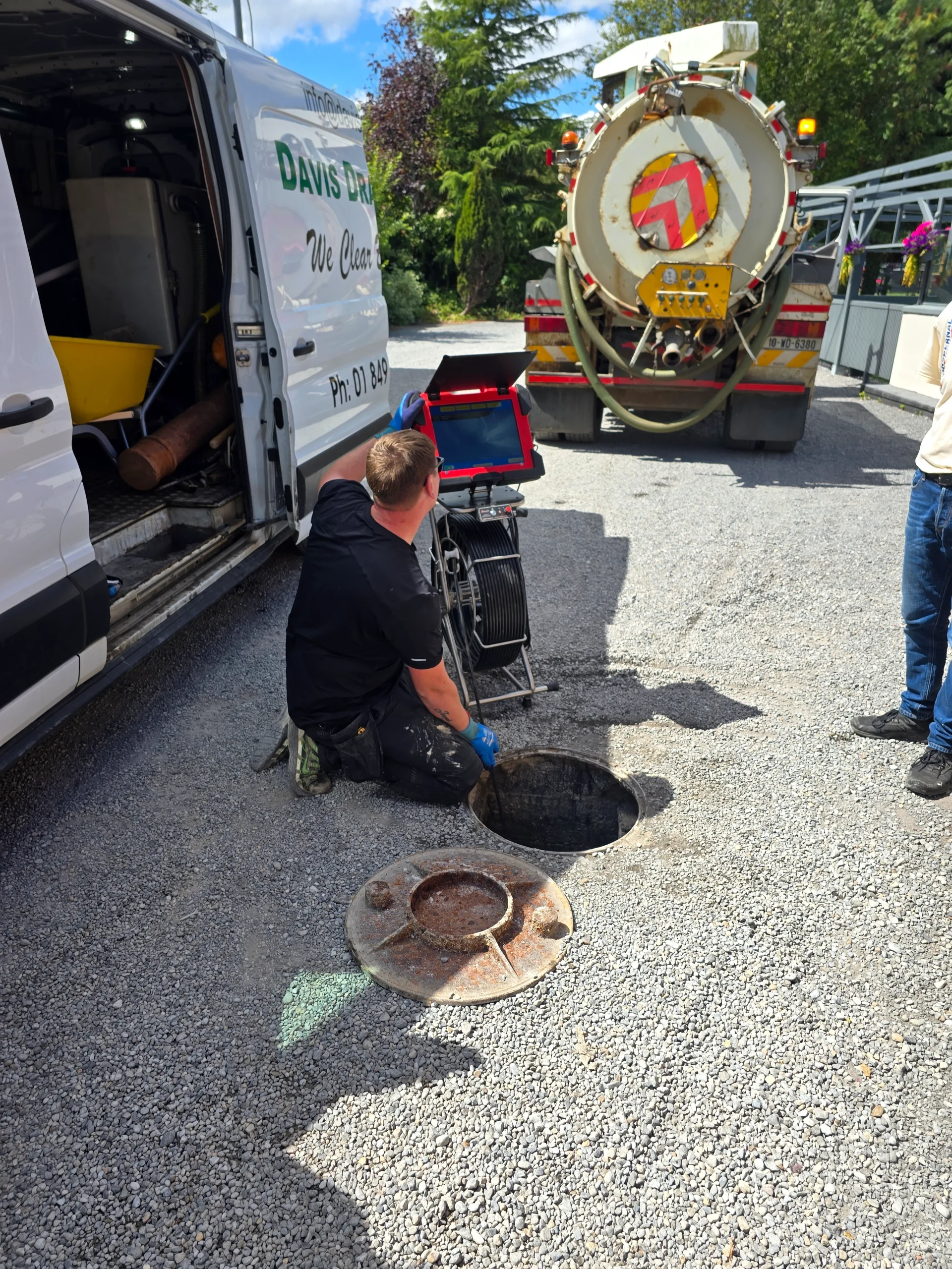 Davis Drain Services: CCTV camera surveys